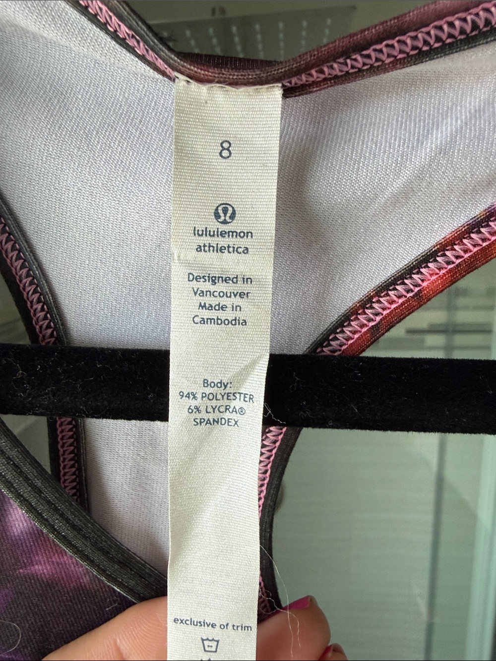 Lululemon Spring Has Sprung Cool Racerback - Picture 4 of 4